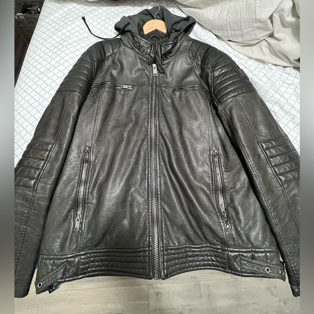 ProjekRaw Leather Jacket